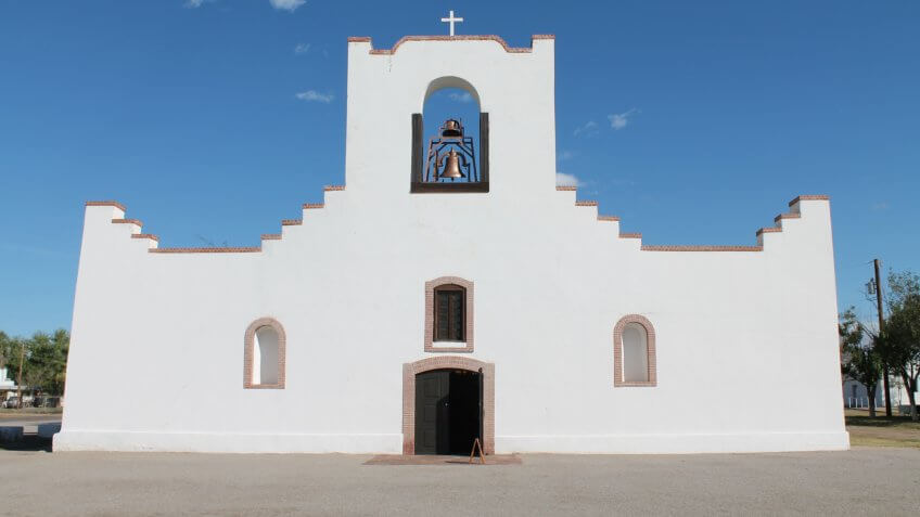 Socorro Mission in Socorro, Texas