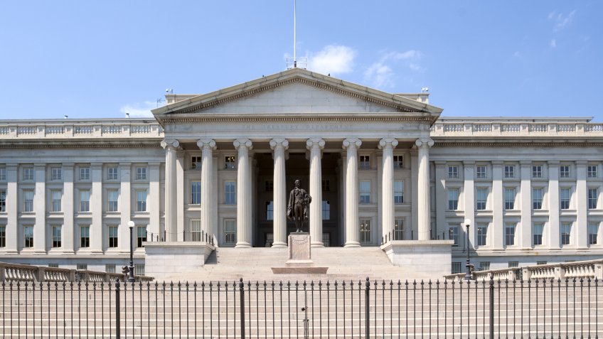 US Treasury building