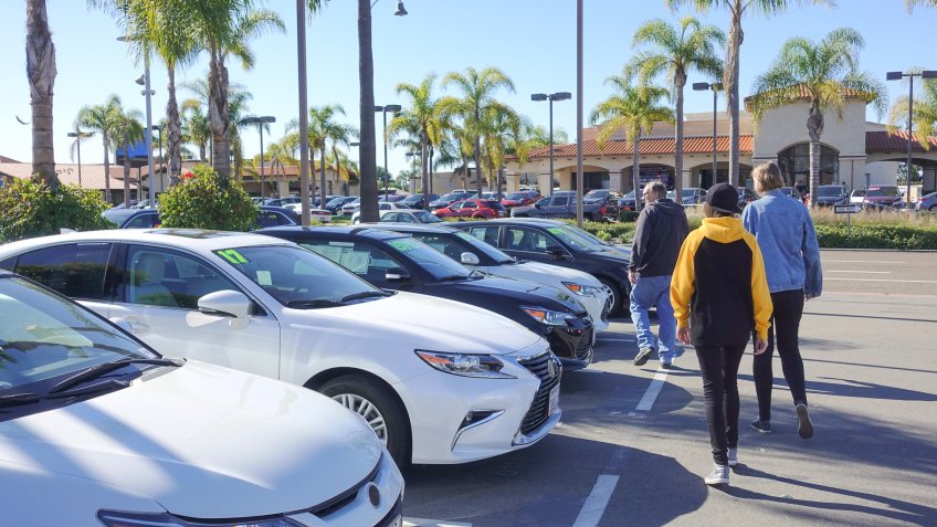certified pre-owned cars in dealership