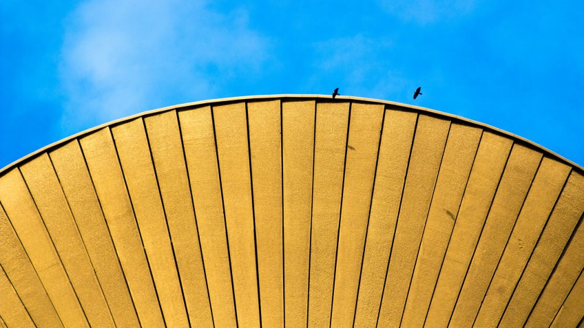 gold fan arena architecture