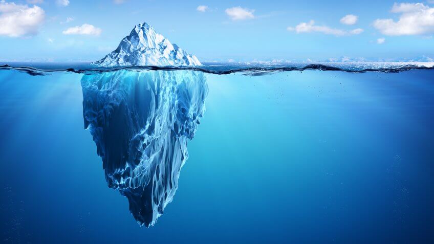 hidden iceberg concept
