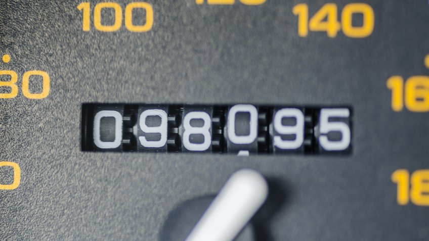 high mileage speedometer
