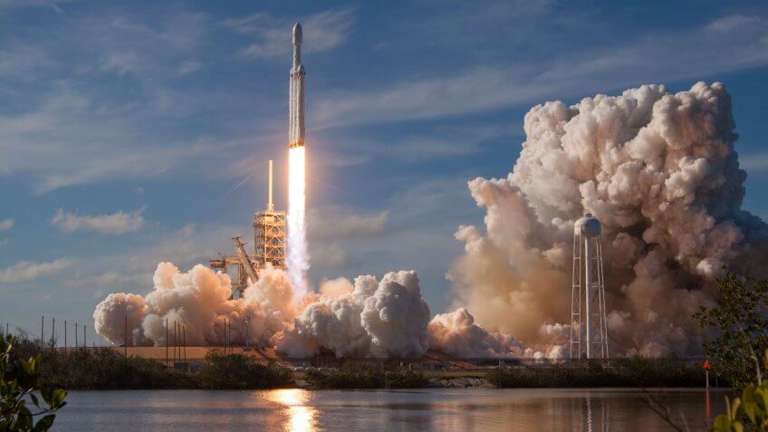 space shuttle launch