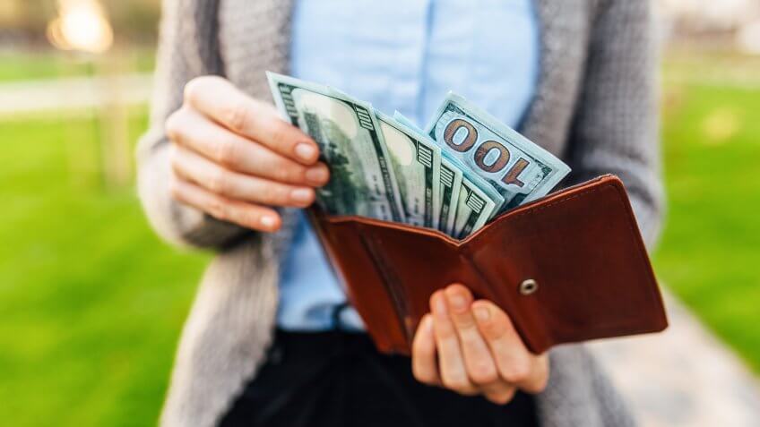 Money in your wallet.