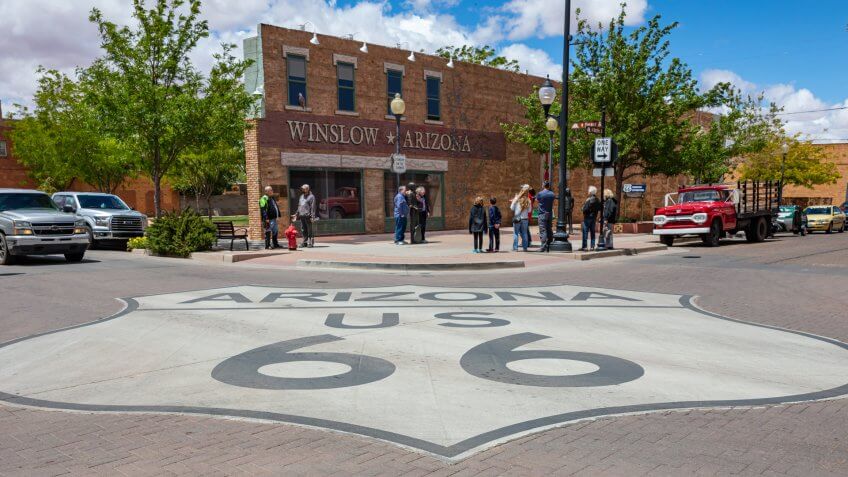 Winslow Arizona, US.