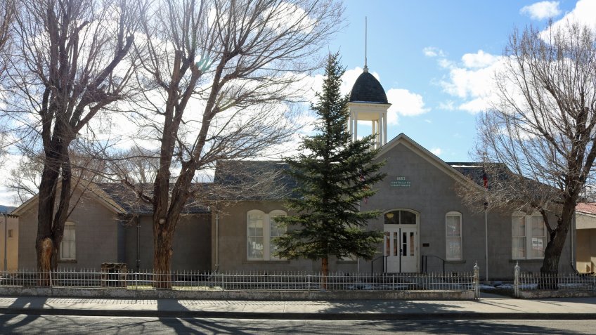 Costilla County courthouse, Colorado