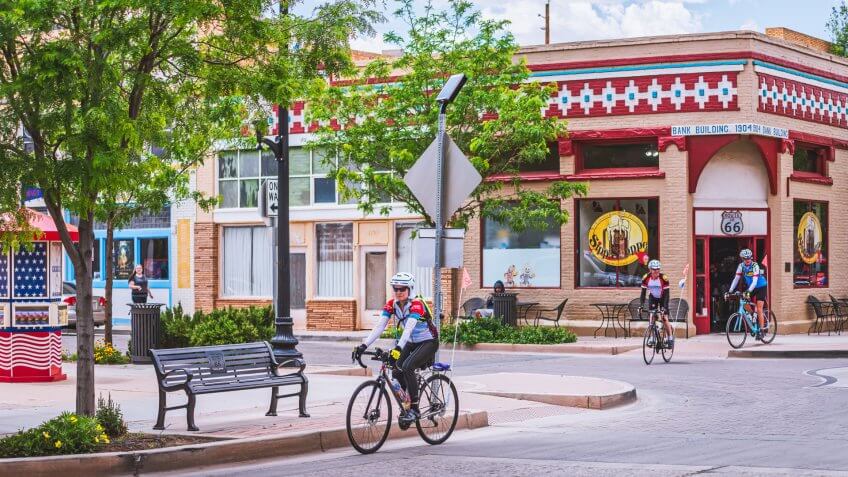 Winslow Arizona, USA 5/16/2016.