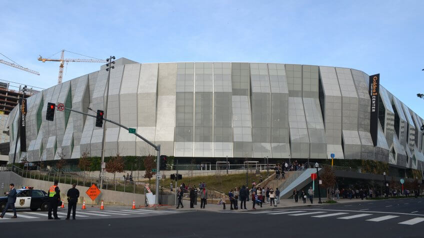 Golden1 Center in Sacramento.