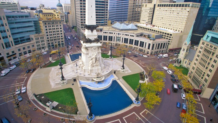 Circular Town Center, Indianapolis, Indiana - Image.