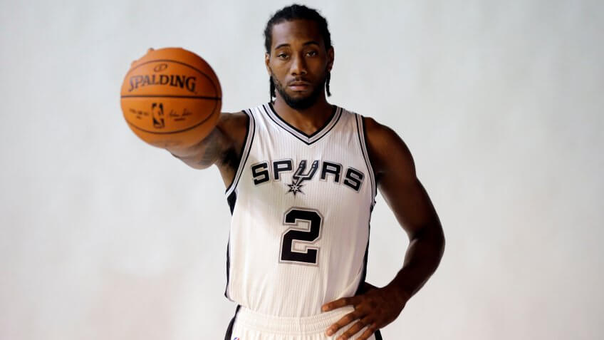 Kawhi Leonard, San Antonio Spurs, basketball, sports, athlete