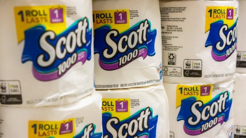 Kimberly-Clark Scotts toilet paper
