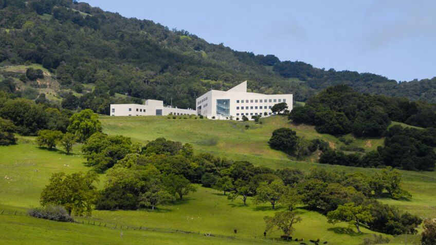 Hilltop corporate offices, Novato, California.