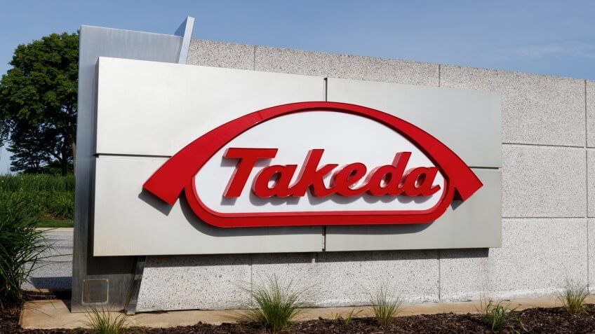 Deerfield - Circa June 2019: Takeda Pharmaceutical Company.
