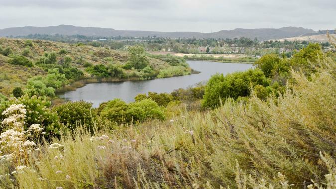 Scenic Peters Canyon Park, Tustin California - Image.