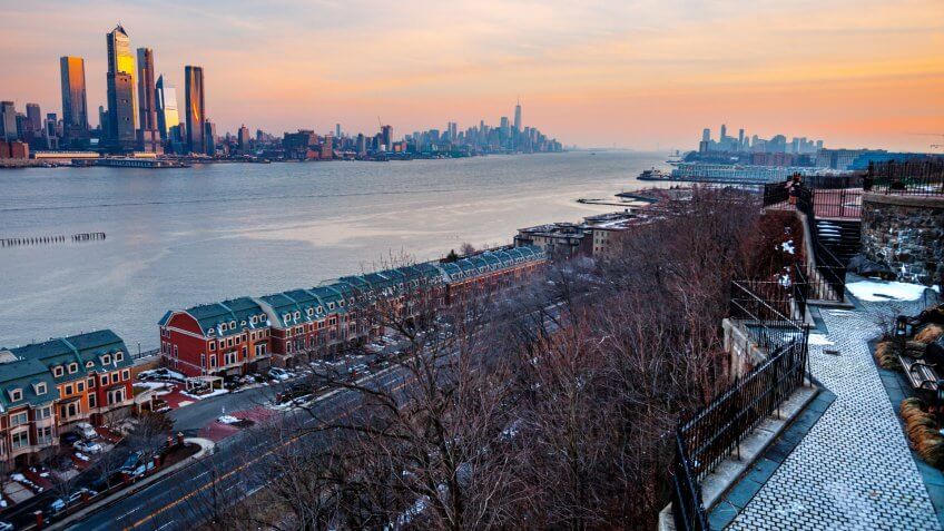 Manhattan view, New York City, USA.