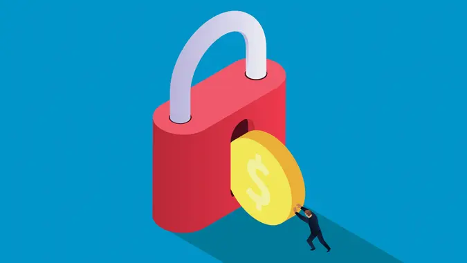 depositing secure money