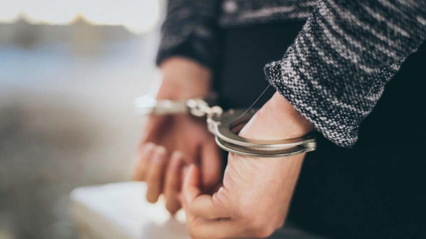 Prison, Back, Buttocks, Human Back, Human Hand, Crime.