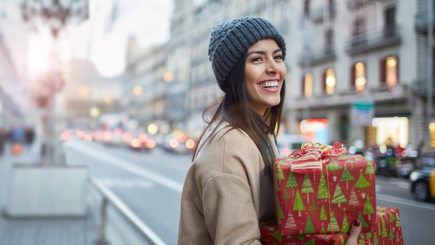 Christmas shopping.