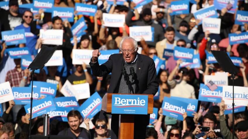 Bernie Sanders Democratic Presidential candidate