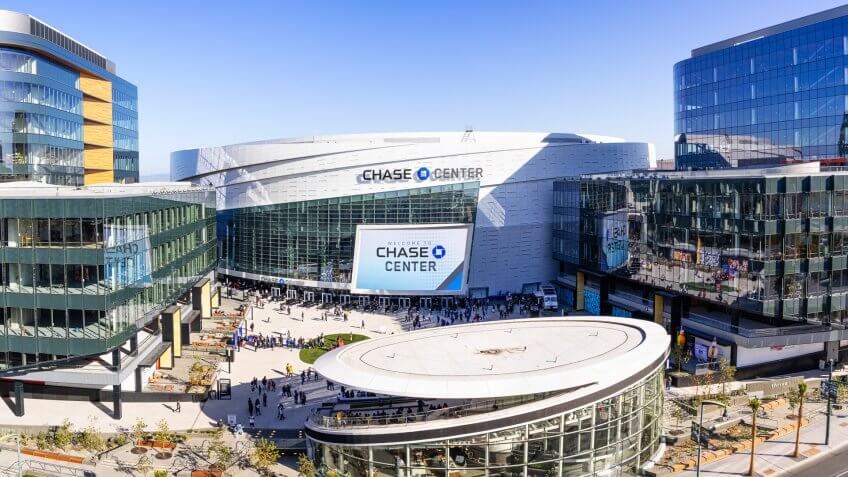 Chase Center Golden State Warriors stadium