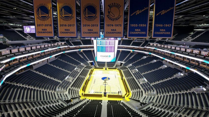 Chase Center Golden State Warriors stadium