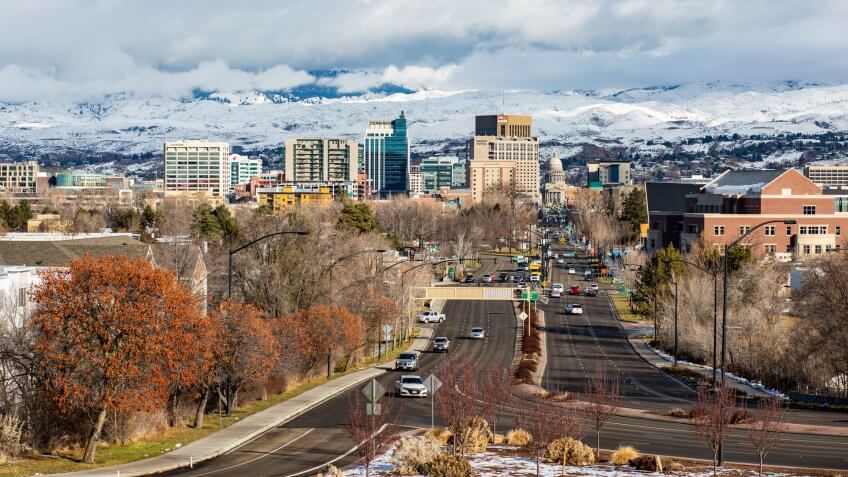 View of Downtown Boise.