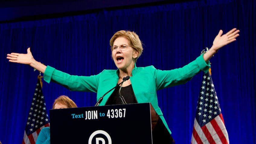 Elizabeth Warren Democratic Presidential candidate
