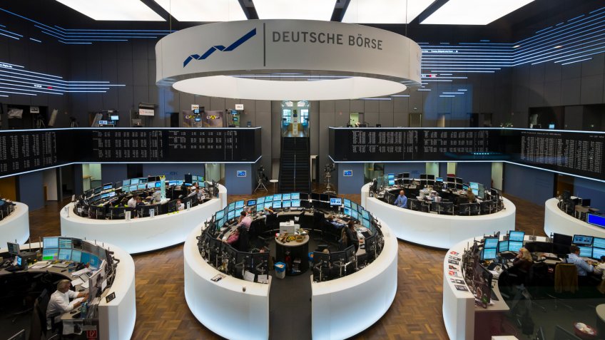 Frankfurt Stock Exchange in Germany