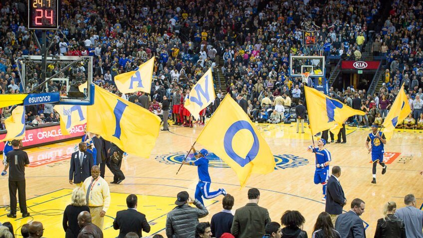 Oracle Arena Golden State Warriors stadium