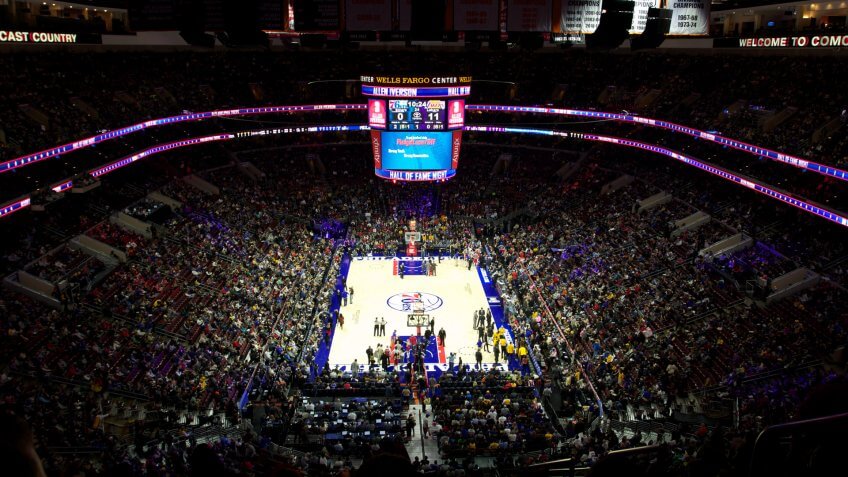 Philadelphia 76ers Wells Fargo Center