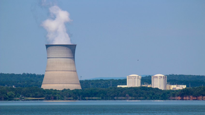Nuclear Power Plant in Russellville Arkansas.