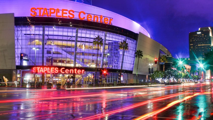 Staples Center Los Angeles Lakers