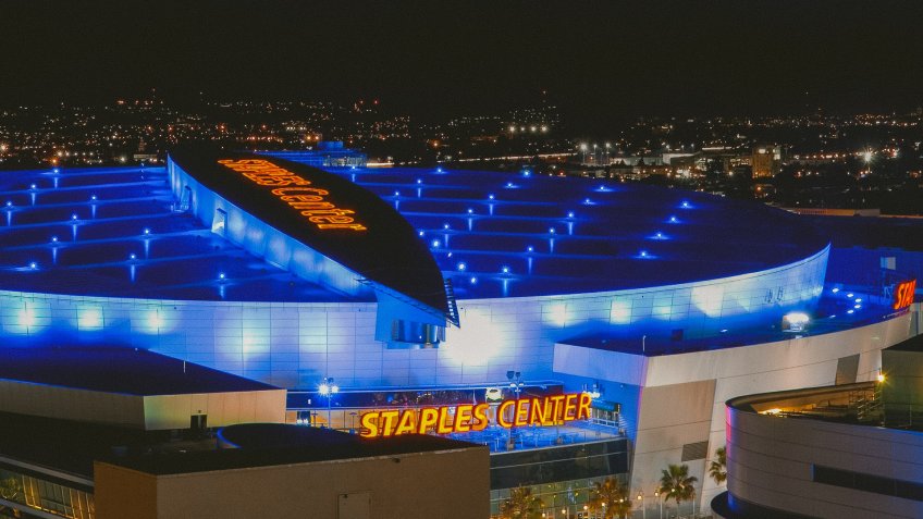 Staples Center Los Angeles Lakers
