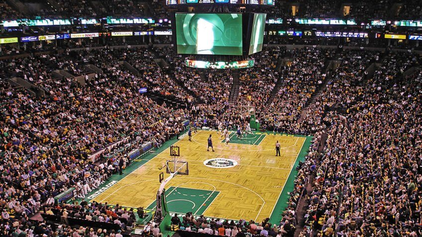 TD Garden Boston Celtics stadium