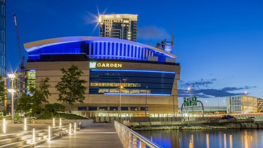 TD Garden Boston Celtics stadium