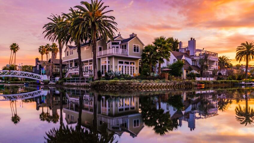 House at the Venice Canals.