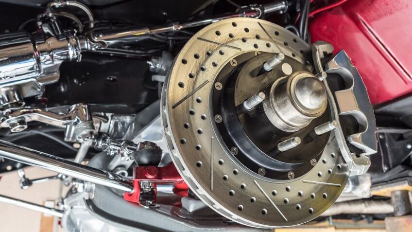 Deluxe Brakes System in a Pick Up Truck.
