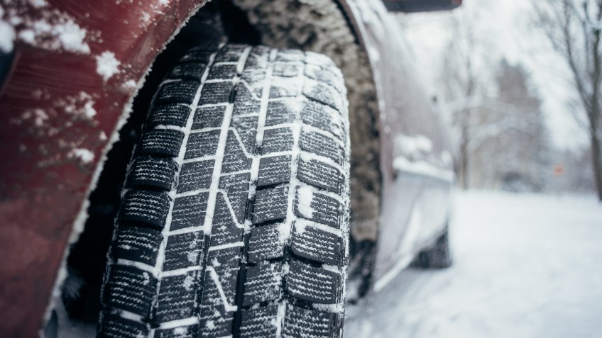 car with all weather tires