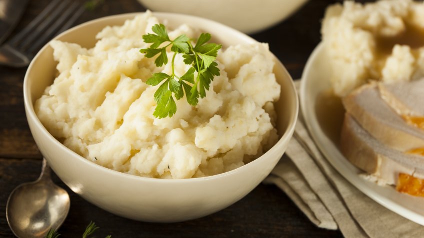 mashed potatoes