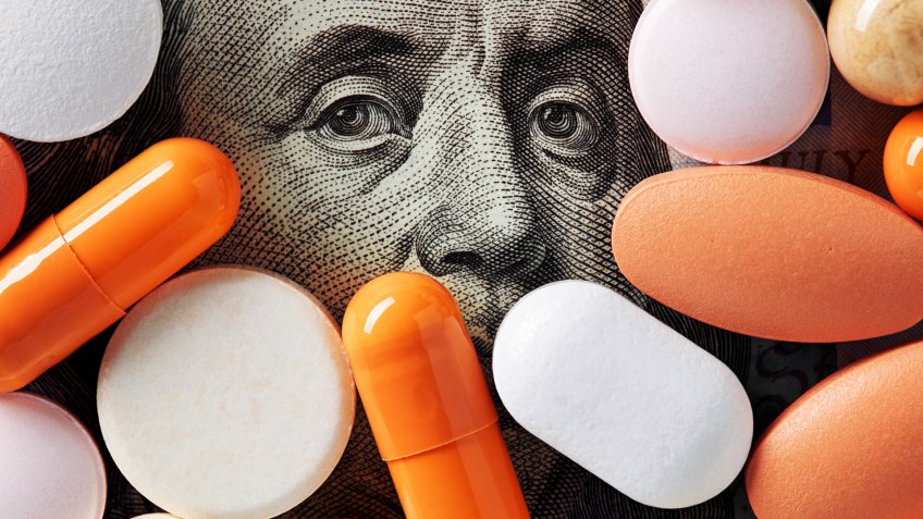 Capitalism and healthcare policy concept.