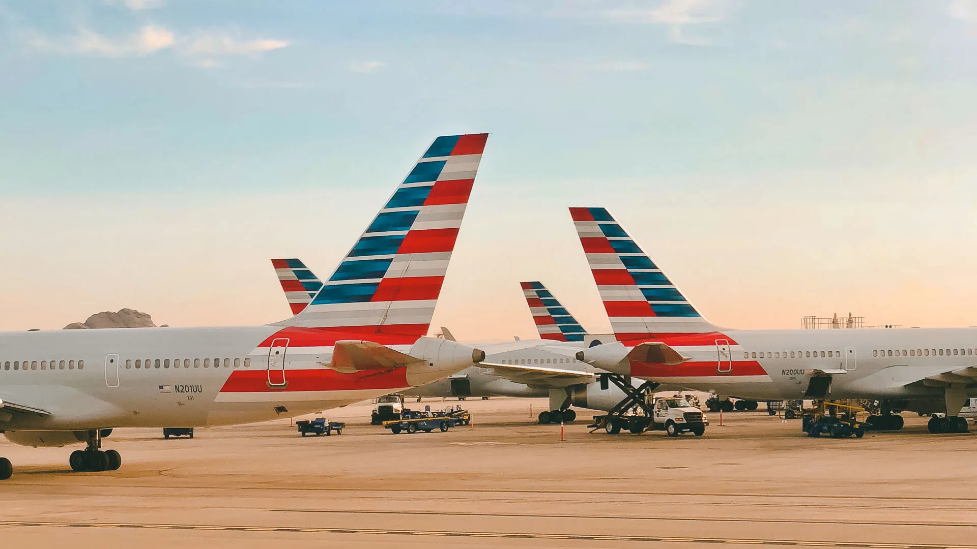American Airlines airplanes