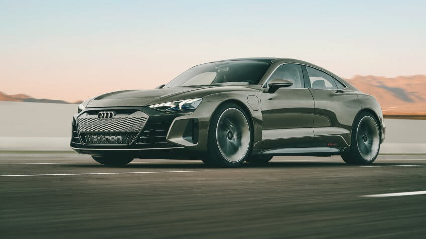 Audi e-tron GT concept.