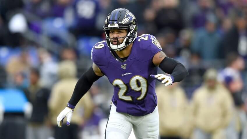 Baltimore Ravens free safety Earl Thomas