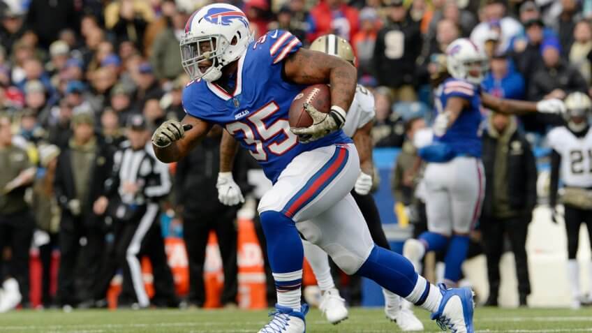 Buffalo Bills fullback Mike Tolbert