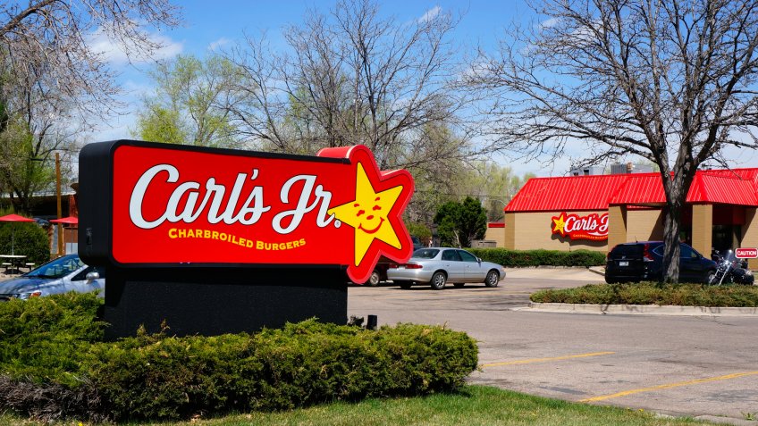 Fort Collins, Colorado, USA - April 26, 2014: The Carl's Jr.
