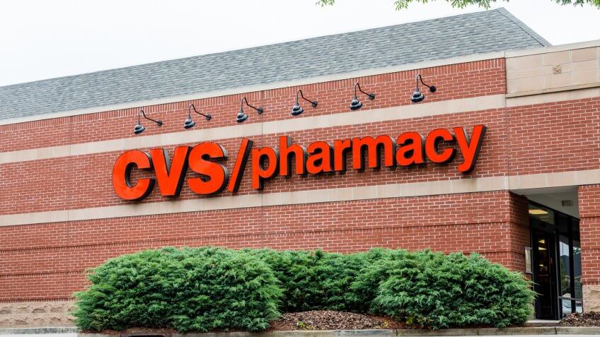 ATLANTA, GEORGIA - May 21, 2014: CVS began in 1963 in Lowell Mass.