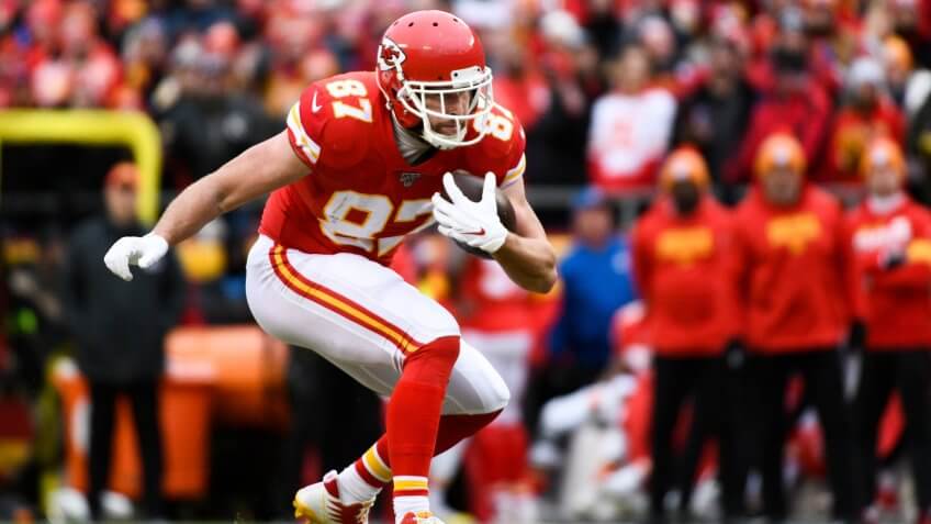 Kansas City Chiefs tight end Travis Kelce