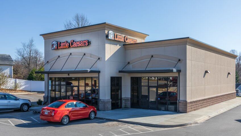 Newton, NC, USA-12/26/18: Little Caesar Enterprises, Inc.