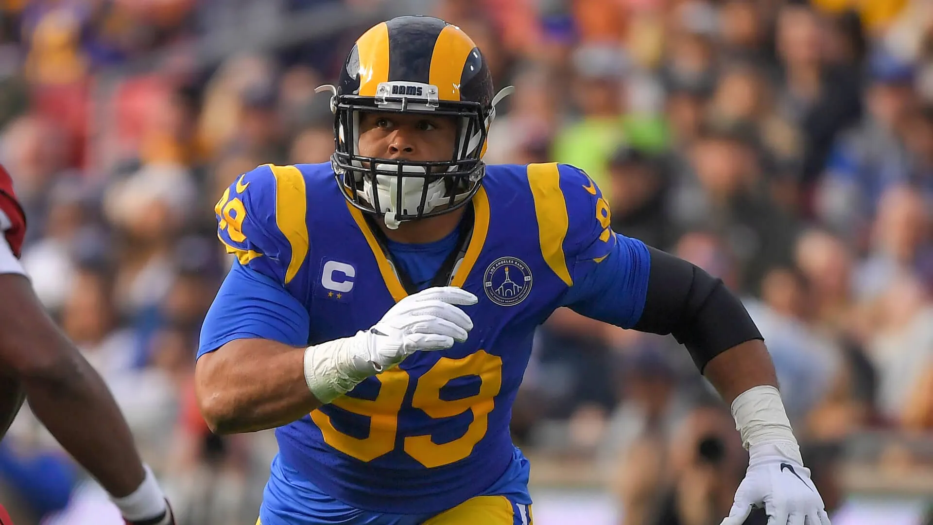 aaron donald old rams jersey