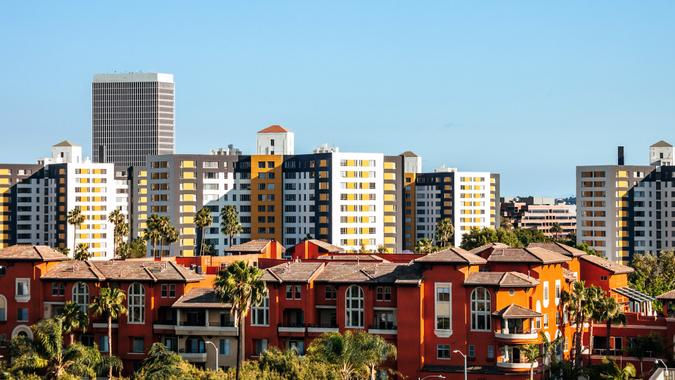 Los Angeles residential area - La Brea.